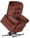 Catnapper - Omni Pow'r Lift Chaise Recliner in Merlot - 4827-MERLOT - GreatFurnitureDeal