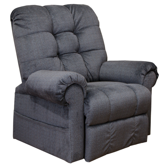 Catnapper - Omni Pow'r Lift Chaise Recliner in Havana in Ink - 4827-INK - GreatFurnitureDeal