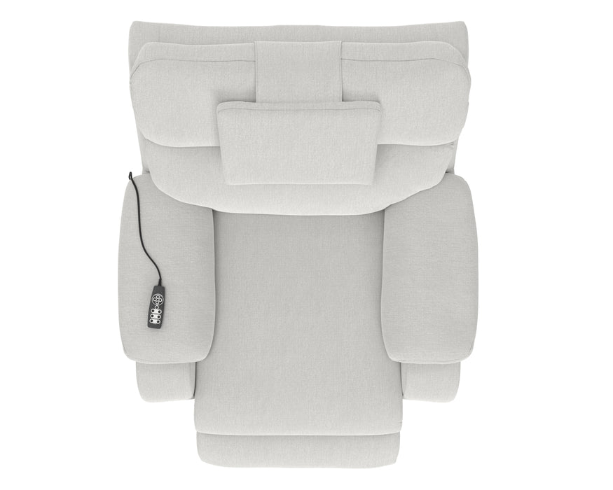 Catnapper - Snoozer Dual Power Lift Power Headrest Lay Flat Recliner w/CR3 Heat/Massage/Zero Gravity in Winter - 4833208311 - GreatFurnitureDeal