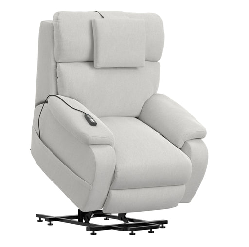 Catnapper - Snoozer Dual Power Lift Power Headrest Lay Flat Recliner w/CR3 Heat/Massage/Zero Gravity in Winter - 4833208311 - GreatFurnitureDeal