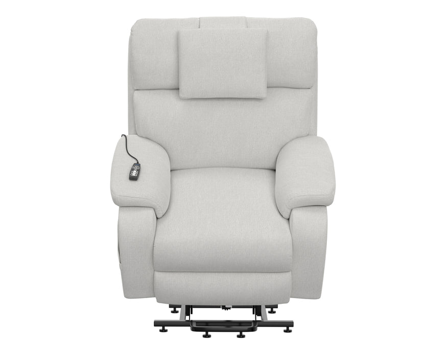 Catnapper - Snoozer Dual Power Lift Power Headrest Lay Flat Recliner w/CR3 Heat/Massage/Zero Gravity in Winter - 4833208311 - GreatFurnitureDeal