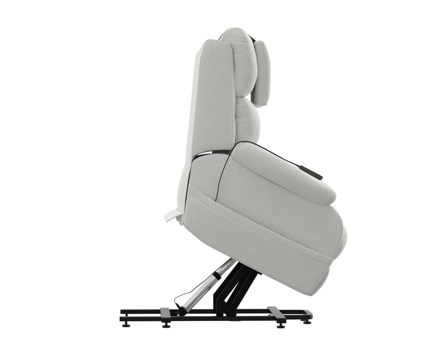 Catnapper - Snoozer Dual Power Lift Power Headrest Lay Flat Recliner w/CR3 Heat/Massage/Zero Gravity in Winter - 4833208311 - GreatFurnitureDeal