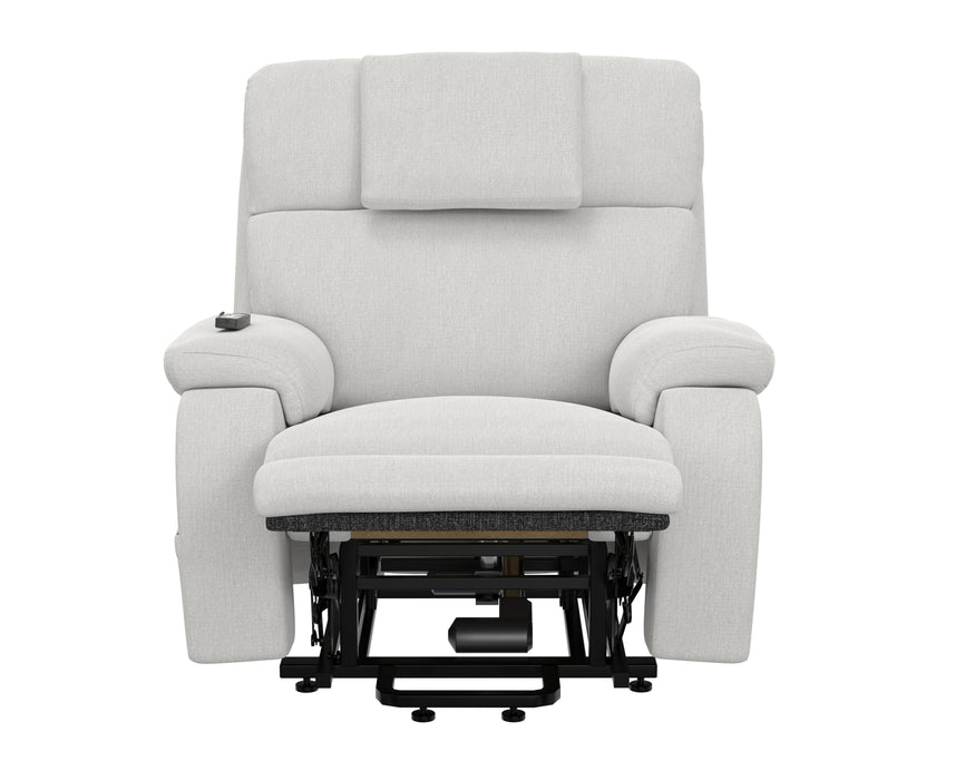 Catnapper - Snoozer Dual Power Lift Power Headrest Lay Flat Recliner w/CR3 Heat/Massage/Zero Gravity in Winter - 4833208311 - GreatFurnitureDeal