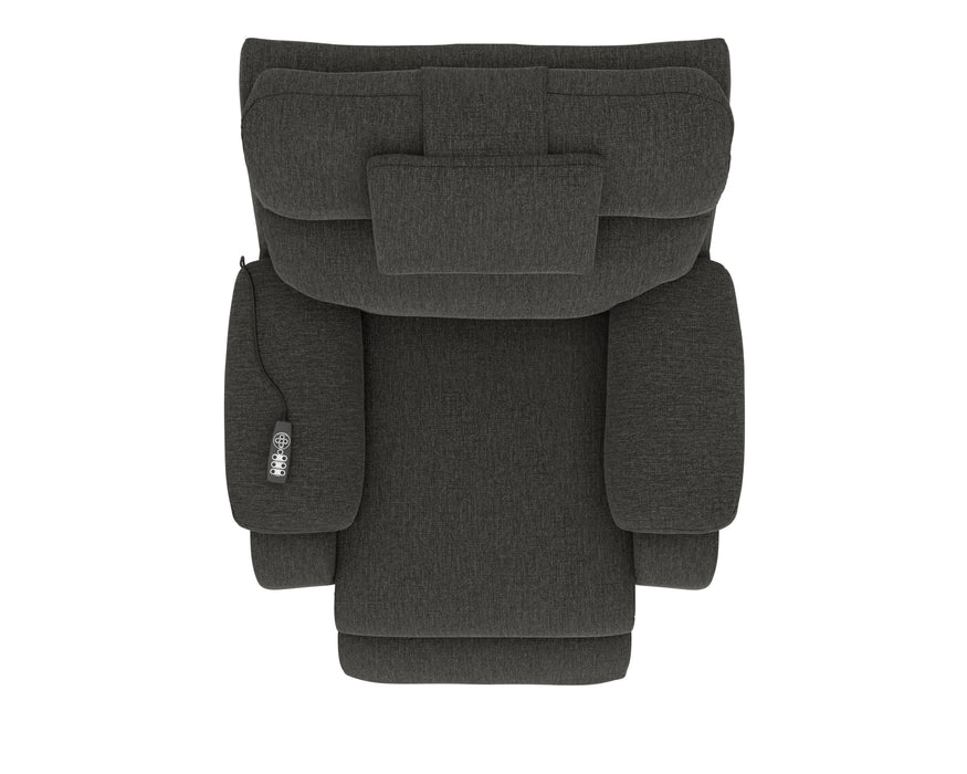 Catnapper - Snoozer Dual Power Lift Power Headrest Lay Flat Recliner w/CR3 Heat/Massage/Zero Gravity in Dolphin - 4833208328 - GreatFurnitureDeal