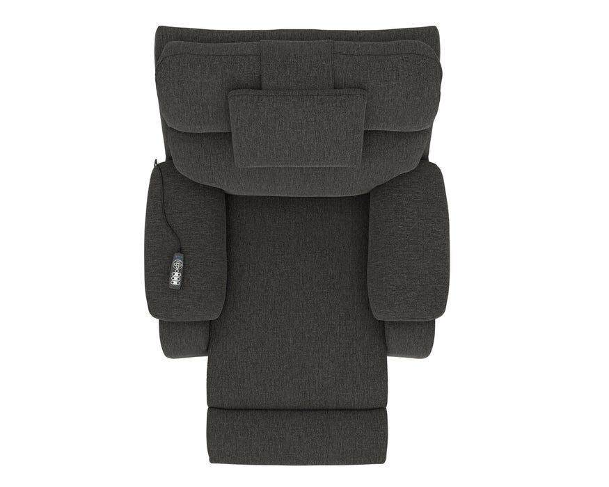 Catnapper - Snoozer Dual Power Lift Power Headrest Lay Flat Recliner w/CR3 Heat/Massage/Zero Gravity in Dolphin - 4833208328 - GreatFurnitureDeal