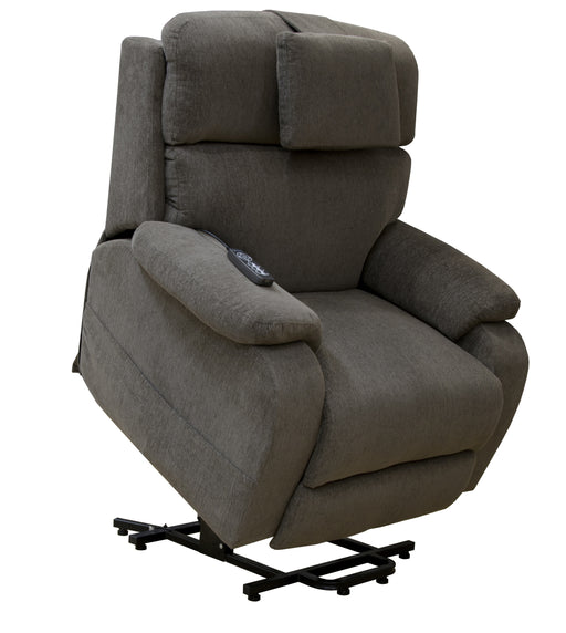 Catnapper - Snoozer Dual Power Lift Power Headrest Lay Flat Recliner w/CR3 Heat/Massage/Zero Gravity in Fossil - 4833208349 - GreatFurnitureDeal