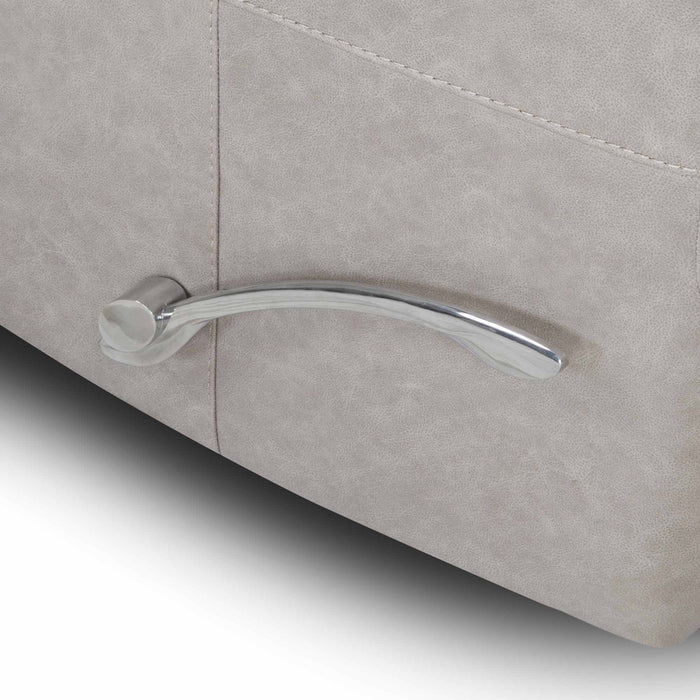 Franklin Furniture - Leo Fabric Recliner in Jester Silver - 4836-99-SILVER