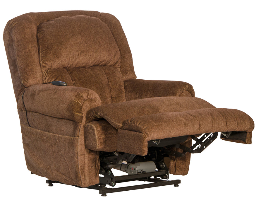 Catnapper - Burns Pow'r Lift Full Lay Flat Recliner w- "Dual Motor" Comfort Function in Spice - 4847-SPICE - GreatFurnitureDeal
