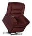 Catnapper - Preston Power Lift Recliner with Pillowtop Seat in Berry - 4850 - GreatFurnitureDeal