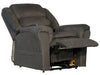 Catnapper - Preston Power Lift Recliner with Pillowtop Seat in Smoke - 4850-Smoke - GreatFurnitureDeal