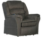 Catnapper - Preston Power Lift Recliner with Pillowtop Seat in Smoke - 4850-Smoke - GreatFurnitureDeal