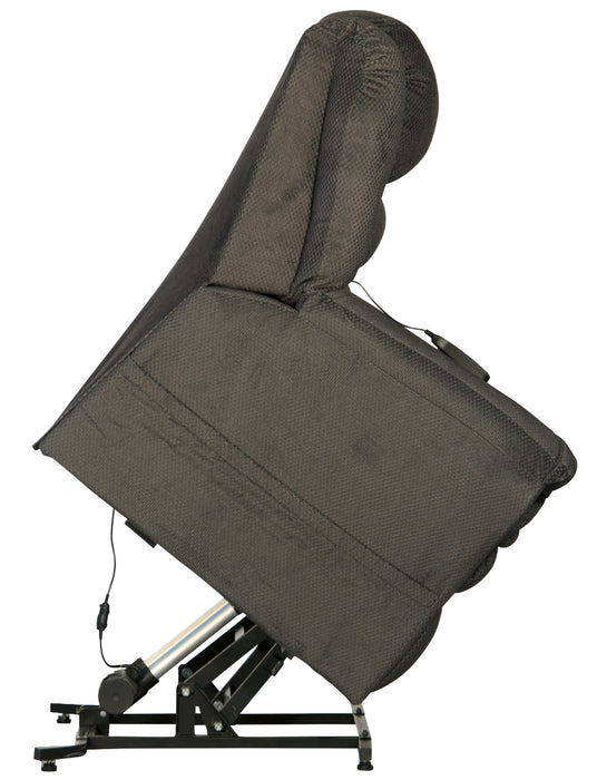 Catnapper - Preston Power Lift Recliner with Pillowtop Seat in Smoke - 4850-Smoke - GreatFurnitureDeal