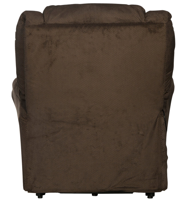 Catnapper - Preston Power Lift Recliner with Pillowtop Seat in Mocha - 4850-Mocha - GreatFurnitureDeal