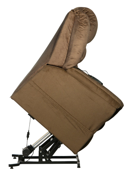 Catnapper - Preston Power Lift Recliner w-Pillowtop Seat in Coffee - 4850-COFFEE - GreatFurnitureDeal