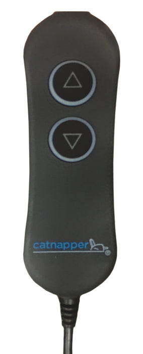 Catnapper - Preston Power Lift Recliner with Pillowtop Seat in Smoke - 4850-Smoke - GreatFurnitureDeal