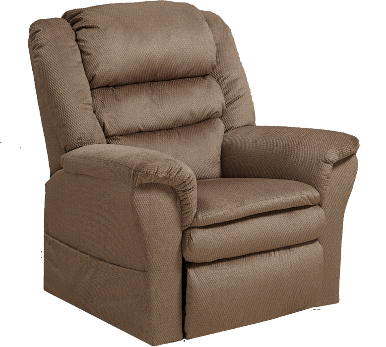 Catnapper - Preston Power Lift Recliner w-Pillowtop Seat in Coffee - 4850-COFFEE - GreatFurnitureDeal