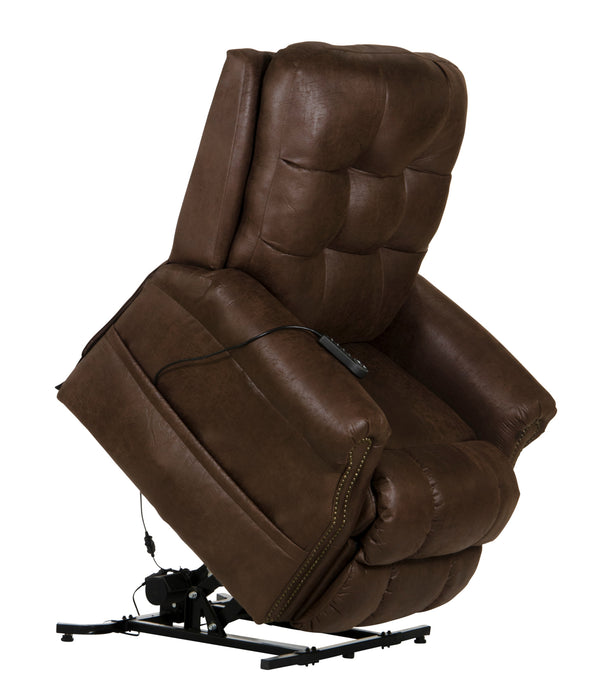 Catnapper - Ramsey Power Lift Recliner in Sable - 4857-SABLE - GreatFurnitureDeal