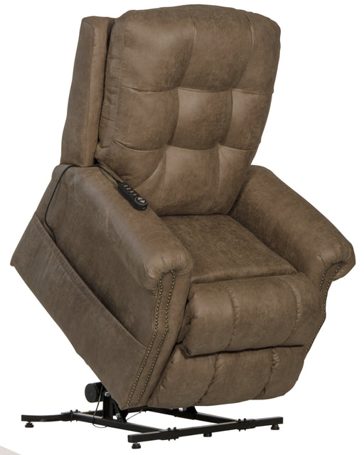 Catnapper - Ramsey Power Lift Recliner in Silt - 4857-SILT - GreatFurnitureDeal