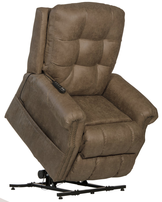Catnapper - Ramsey Power Lift Recliner in Silt - 4857-SILT - GreatFurnitureDeal