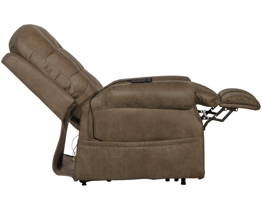 Catnapper - Ramsey Power Lift Recliner in Silt - 4857-SILT - GreatFurnitureDeal