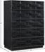 Meridian Furniture - Weave Oak Veneer Chest - 317Black-CH - GreatFurnitureDeal