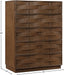 Meridian Furniture - Weave Oak Veneer Chest - 317Brown-CH - GreatFurnitureDeal