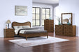 Meridian Furniture - Weave Oak Veneer Dresser - 317Brown-D - GreatFurnitureDeal