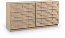 Meridian Furniture - Weave Oak Veneer Dresser - 317Natural-D - GreatFurnitureDeal