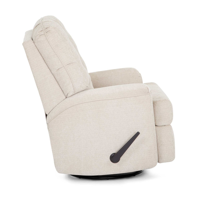Franklin Furniture - Cassidy Fabric Recliner in Tycoon Cream - 4865-99-CREAM