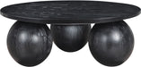 Meridian Furniture - Fitch Oak Veneer Coffee Table - 99082Black-CT - GreatFurnitureDeal