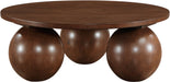 Meridian Furniture - Fitch Oak Veneer Coffee Table - 99082Brown-CT - GreatFurnitureDeal