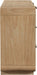 Meridian Furniture - Windsor Rubberwood Dresser - 66072Natural-D - GreatFurnitureDeal