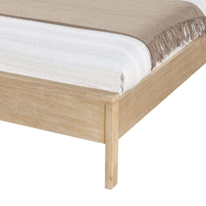 Meridian Furniture - Windsor Rubberwood Full Bed - 66072Natural-F - GreatFurnitureDeal