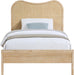 Meridian Furniture - Windsor Rubberwood Twin Bed - 66072Natural-T - GreatFurnitureDeal