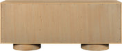 Meridian Furniture - Windsor Rubberwood Sideboard / Buffet - 77078Natural - GreatFurnitureDeal