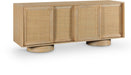 Meridian Furniture - Windsor Rubberwood Sideboard / Buffet - 77078Natural - GreatFurnitureDeal