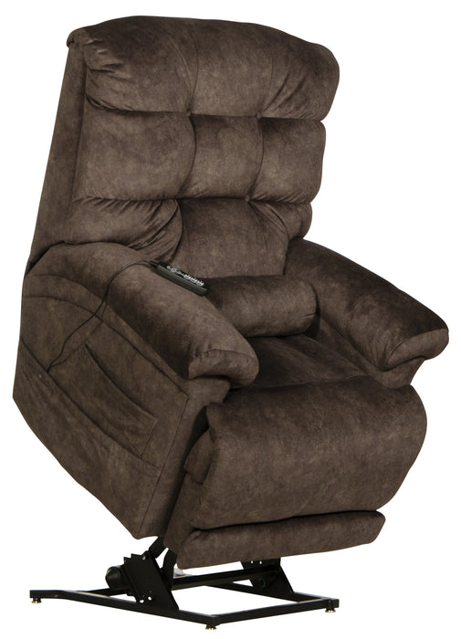 Catnapper - Longevity Power Lift Lay Flat Trendelenburg Recliner in Chocolate - 4892-CHO - GreatFurnitureDeal
