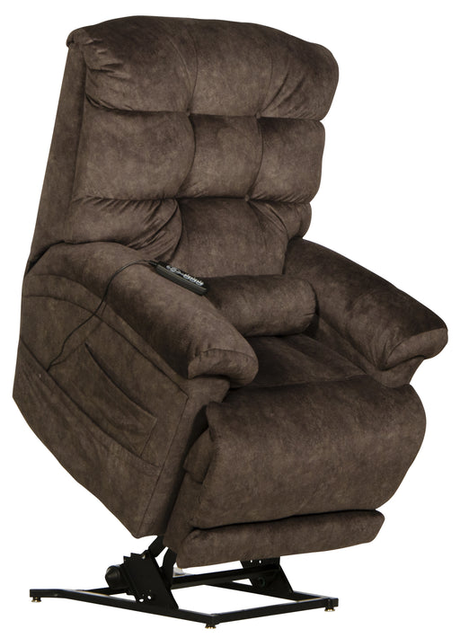 Catnapper - Longevity Power Lift Lay Flat Trendelenburg Recliner in Chocolate - 4892-CHO - GreatFurnitureDeal