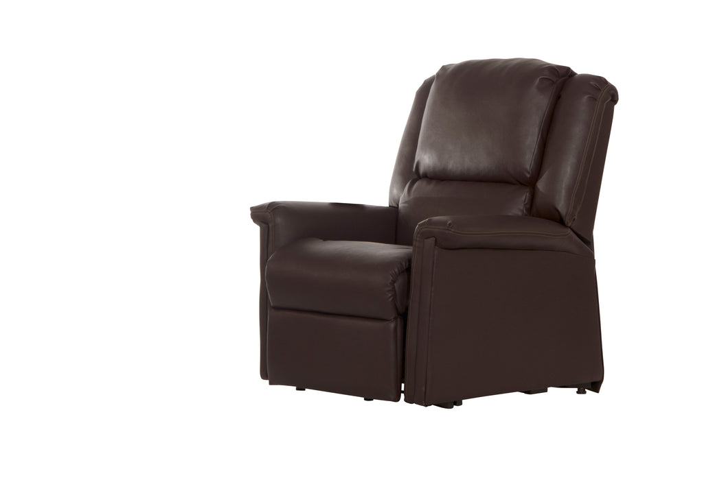 Catnapper - Elsie Power Lift Lay Flat Recliner in Chocolate - 4897-CHO - GreatFurnitureDeal