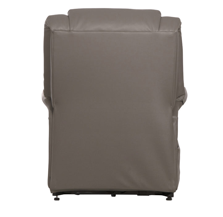 Catnapper - Elsie Power Lift Lay Flat Recliner in Dove - 4897-DOVE - GreatFurnitureDeal