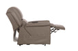 Catnapper - Elsie Power Lift Lay Flat Recliner in Dove - 4897-DOVE - GreatFurnitureDeal