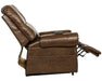 Catnapper - Stallworth Pow'r Lift Full Lay-Out Recliner in Chestnut - 4898-CHESTNUT - GreatFurnitureDeal