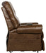 Catnapper - Stallworth Pow'r Lift Full Lay-Out Recliner in Chestnut - 4898-CHESTNUT - GreatFurnitureDeal
