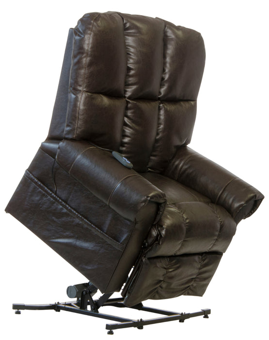 Catnapper - Stallworth Pow'r Lift Full Lay-Out Recliner in Godiva - 4898-GODIVA - GreatFurnitureDeal