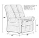 Catnapper - Stallworth Pow'r Lift Full Lay-Out Recliner in Godiva - 4898-GODIVA - GreatFurnitureDeal