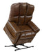Catnapper - Stallworth Pow'r Lift Full Lay-Out Recliner in Chestnut - 4898-CHESTNUT - GreatFurnitureDeal