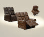 Catnapper - Stallworth Pow'r Lift Full Lay-Out Recliner in Chestnut - 4898-CHESTNUT - GreatFurnitureDeal