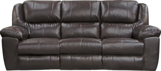Catnapper - Transformer II Leather Power Reclining Sofa in Chocolate - 649145-128429-Chocolate - GreatFurnitureDeal
