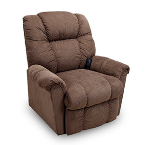 Franklin Furniture - 493 Kent 2 Way Chaise Lift & Recline Copper Seating in Mocha - 493-MOCHA - GreatFurnitureDeal