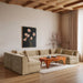 Meridian Furniture - Stellar 152" Chenille Fabric Upholstered 6 Piece Modular Sectional - 608Beige-Sec6D - GreatFurnitureDeal